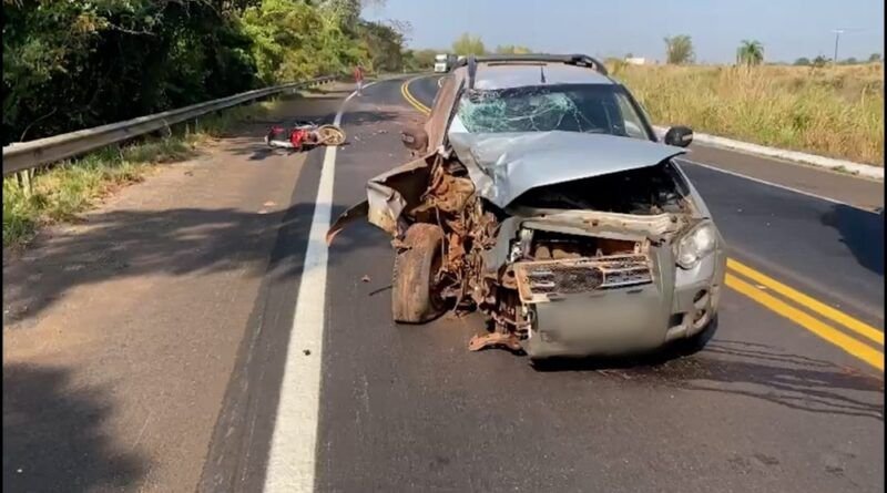 Wanderlândia: Motociclista perde a vida após colisão frontal com carro em rodovia