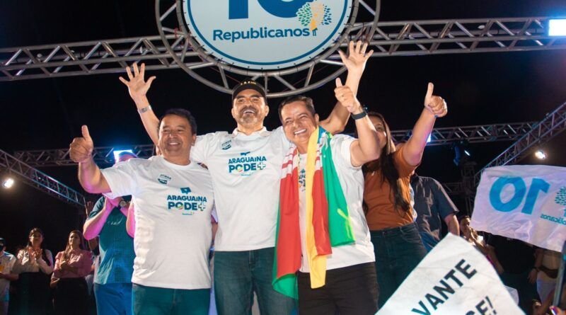 Araguaína abraça Jorge Frederico e multidão lota maior convenção da história da cidade