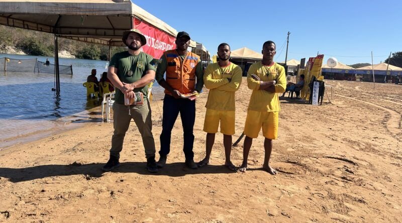 Naturatins intensifica fiscalização e promove educação ambiental nas praias do extremo sul do Tocantins