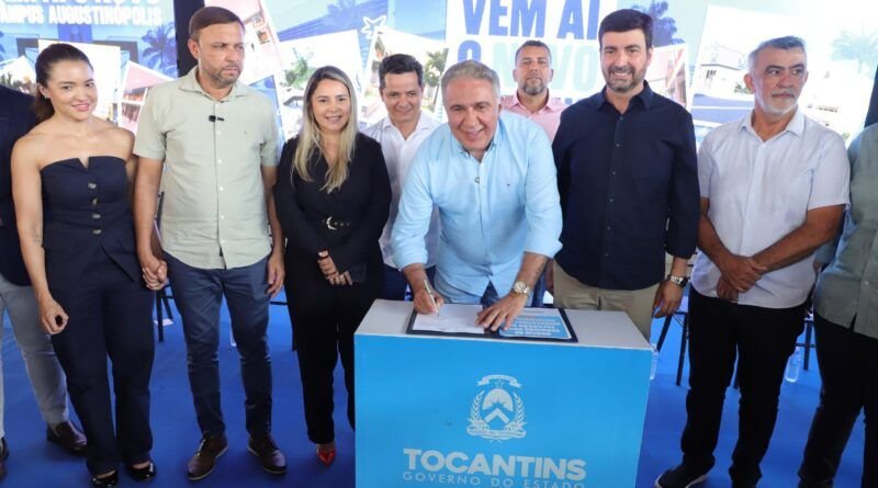 Governador Laurez Moreira autoriza fase final para construção de novo câmpus da Unitins e marca expansão do ensino superior no Bico do Papagaio