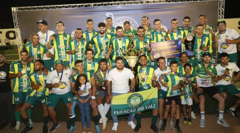 Governo do Tocantins premia os campeões da 3ª edição do Copão Tocantins de Futebol Amador