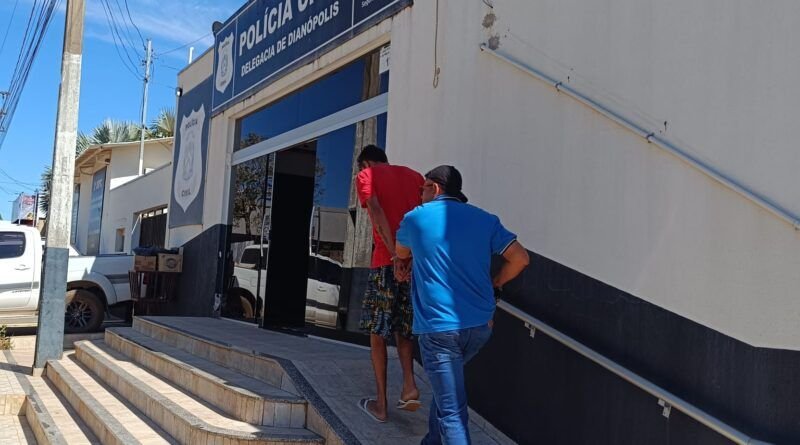 Em Dianópolis,  Polícia Civil localiza e prende foragido que havia rompido tornozeleira eletrônica