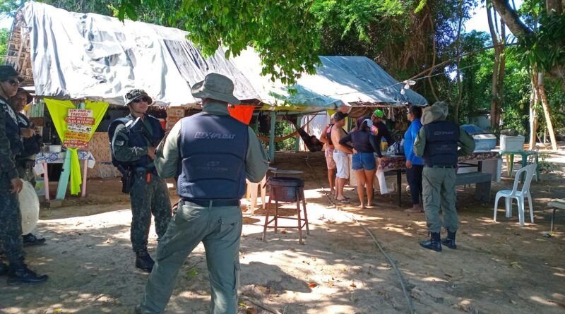 Fiscalização ambiental realiza ações durante temporada de praias