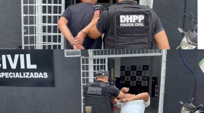 Polícia Civil deflagra ação de combate à criminalidade e prende dois autores de homicídio em Araguaína