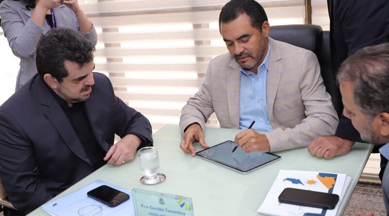 Governador Wanderlei Barbosa assina empréstimo de US$ 50 milhões com Banco Mundial para modernização da gestão