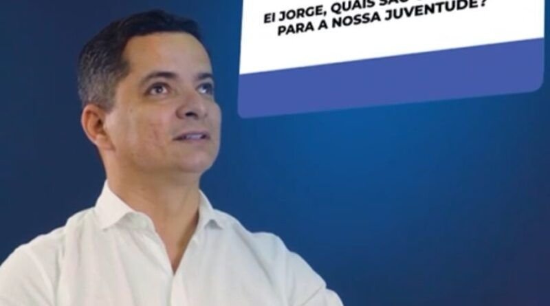 Pré-candidato a prefeito e idealizador do Jovem Trabalhador, Jorge Frederico fala sobre a criação do programa em AraguaÃna