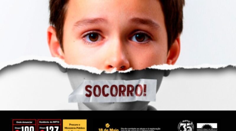 No mês que marca o combate ao abuso e à exploração sexual infantil, MPTO destaca a importância de valorizar a fala das crianças e observar os sinais de abuso sexual