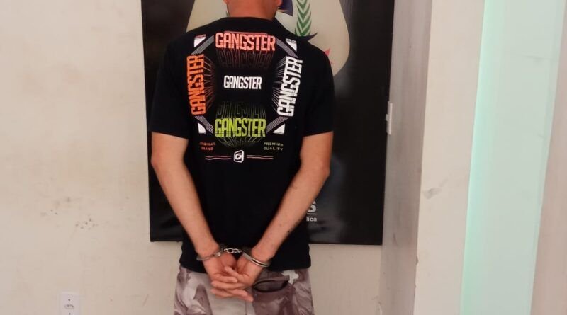 Foragido da Justiça de Goiás por homicídio e tráfico de drogas é preso pela Polícia Civil em Xambioá