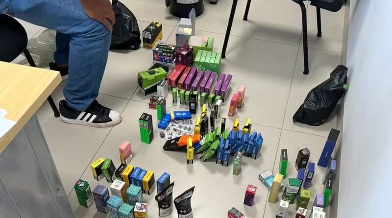 Polícia Federal deflagra operação em Araguaína, SP e Goiânia contra a venda de cigarros eletrônicos