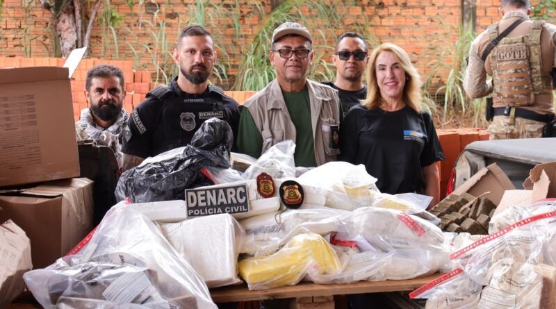 Polícia incinera mais de R$ 5 milhões em drogas apreendidas