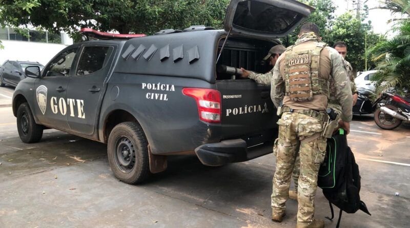Polícia Civil deflagra operação contra comércio ilegal de armas e munições em Araguaína; 14 pessoas foram presas