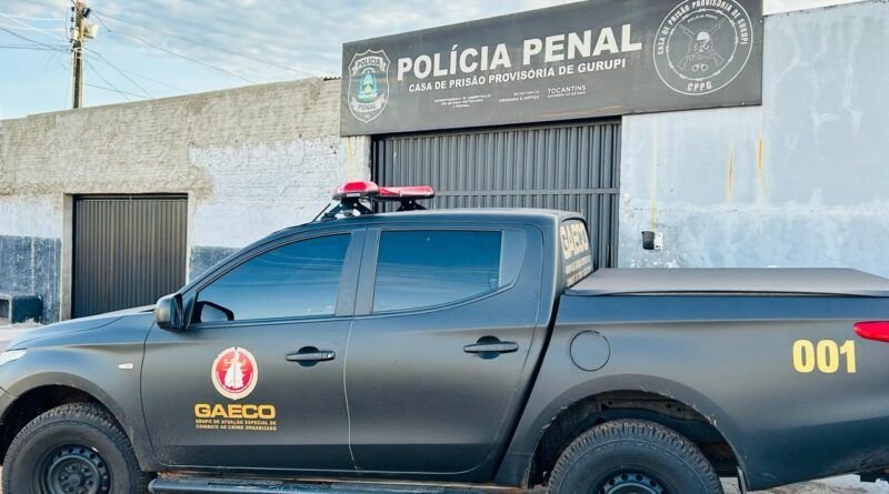 Gaeco cumpre mandados de busca e apreensão em presídio e residências no Sul do Estado
