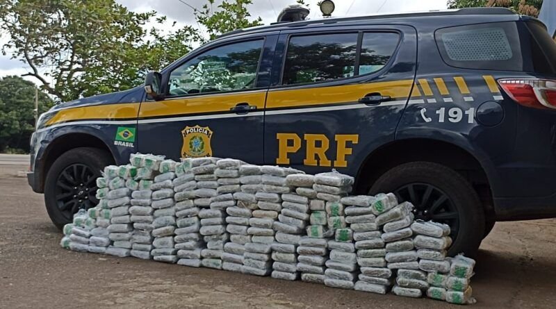 PRF apreende cerca de 200 kg de super maconha no Tocantins