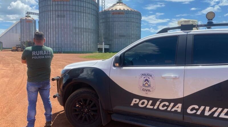 Operação TrÃade: PolÃcia Civil investiga homem suspeito de desviar grãos de sociedade de produtores e causar prejuÃzos milionários