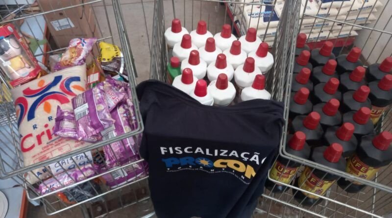 Procon Tocantins apreende mais de 500 produtos vencidos