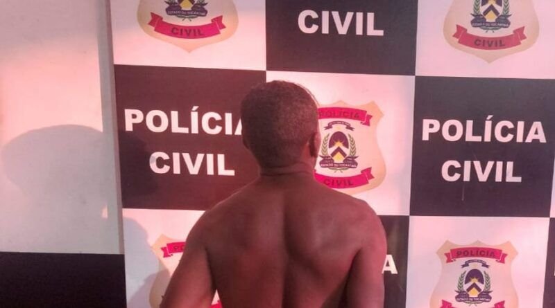 Homem é preso em flagrante após estuprar menina de 12 anos