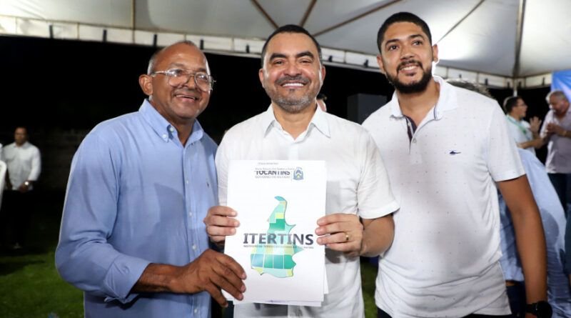 Governador Wanderlei Barbosa concede títulos fundiários, beneficiando 200 famílias da zona rural de Palmas