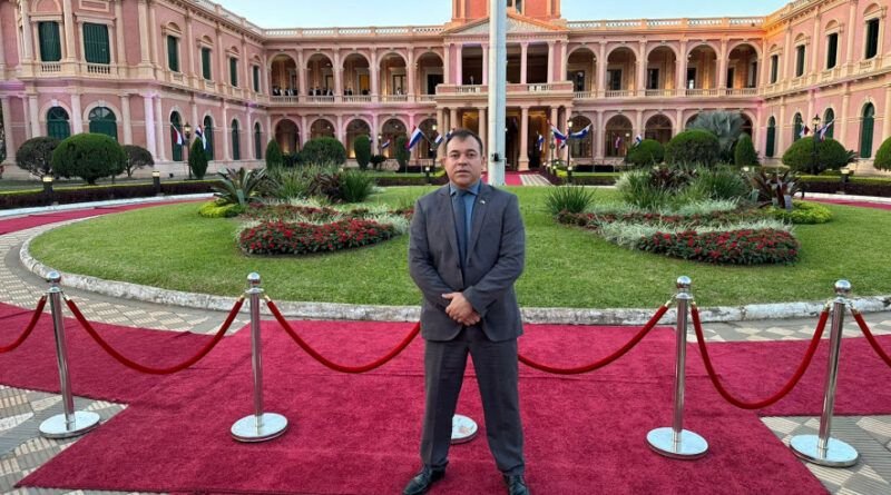 Secretário de Segurança Pública do Tocantins Representa o Estado na posse do presidente do Paraguai