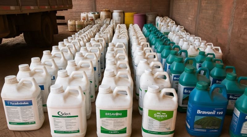 Criminosos furtam defensivos agrícolas avaliados em mais de R$ 1 milhão de fazenda em Goiatins