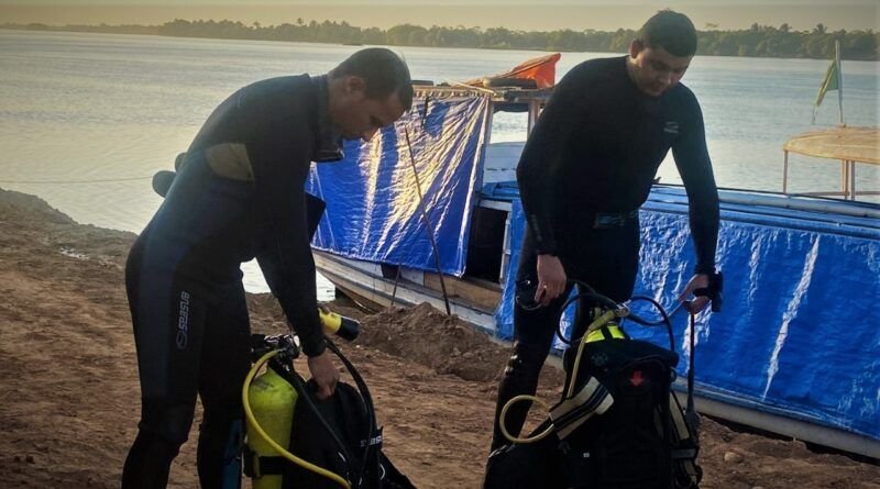Bombeiros resgatam corpo de vÃtima de afogamento em São Sebastião do Tocantins