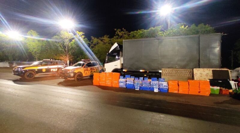 PRF apreende 1 tonelada de maconha em Gurupi