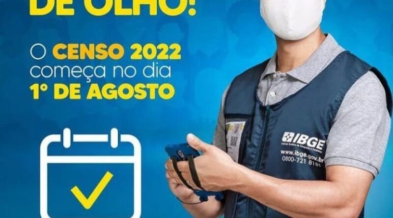 Censo 2022 deve visitar 71 mil domicílios em Araguaína
