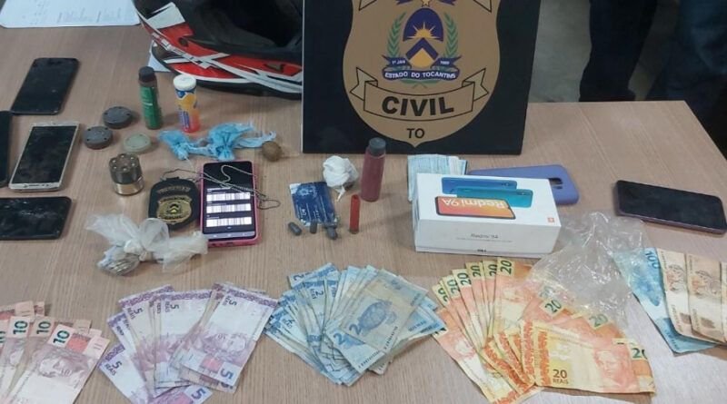 Polícia Civil captura homem que traficava e roubava em Araguaína e região