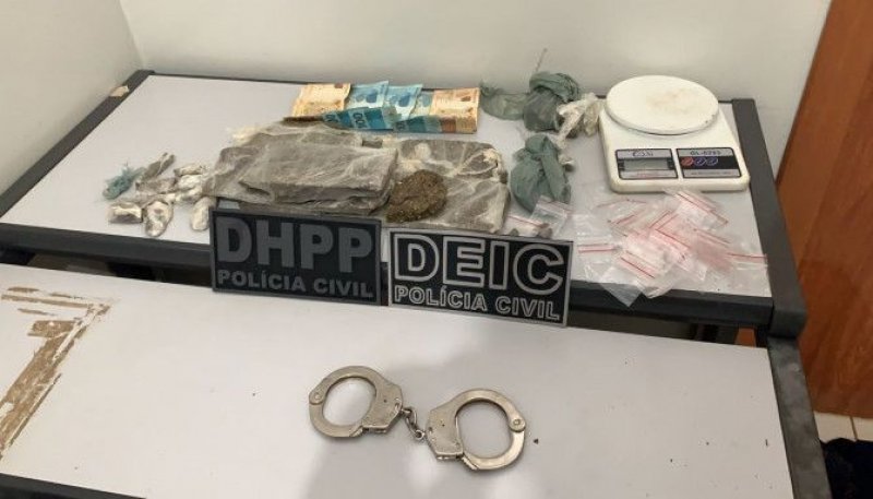 Oito são presos e drogas apreendidas em Operação da Polícia Civil do Tocantins