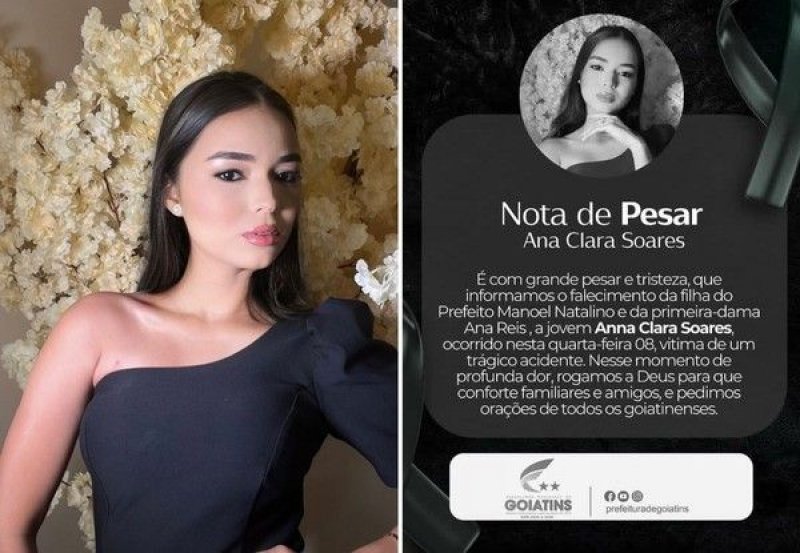 Filha do prefeito de Goiatins morre em acidente perto de Barra do Ouro