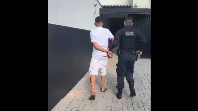 Suspeito foi conduzido até a central de flagrantes de Araguaína