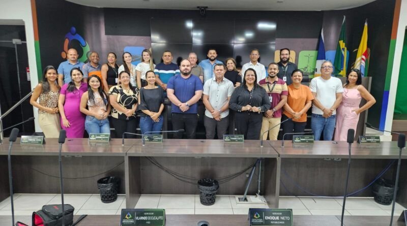 Câmara de Araguaína realiza oficina de Cerimonial e Protocolo para servidores