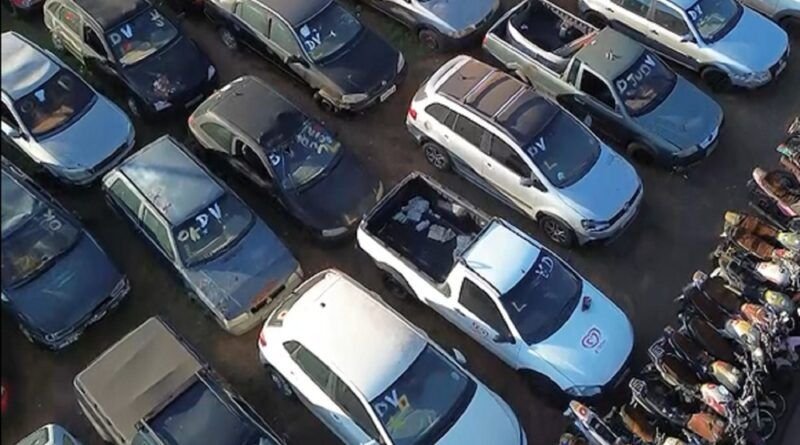 Detran-TO anuncia leilão de 337 veículos em Dianópolis com lances a partir de R$ 50