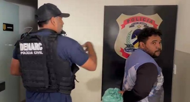 Suspeito foi preso pela 2ª Denarc de Araguaína