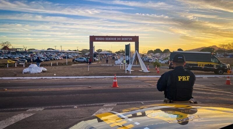 PRF inicia Operação Romaria do Bonfim 2025garantir segurança de fiéis nas rodovias federais
