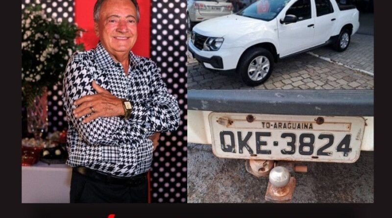 Empresário e ex-candidato a vice-prefeito José Paulo Couto está desaparecido em Araguaína