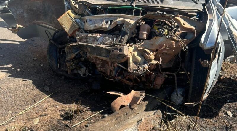 Mulher morre em grave acidente na rodovia entre Bielândia e Palmeirantes