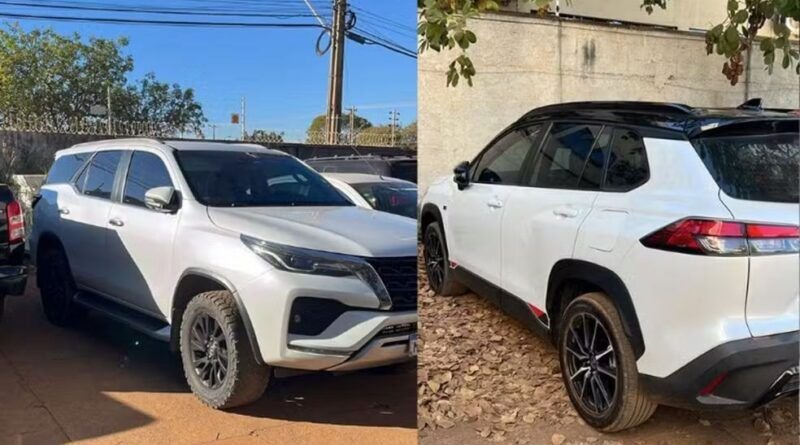 Polícia apreende carros luxo durante operação que bloqueou R$ 127 milhões em bens de suspeitos de fraudes rurais