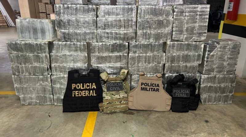 PF faz prisões em megaoperação que apreendeu meia tonelada de cocaÃna no TO