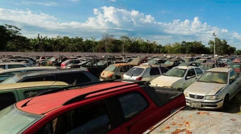 Leilão do Detran-TO tem mais de 600 veículo e lances a partir de R$ 20; veja como participar