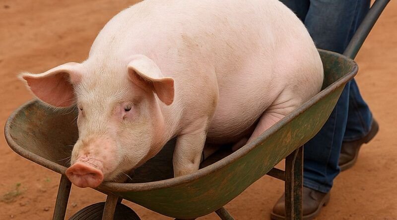 Pedreiro é condenado  por furto de porco do próprio irmão em Paraíso do Tocantins