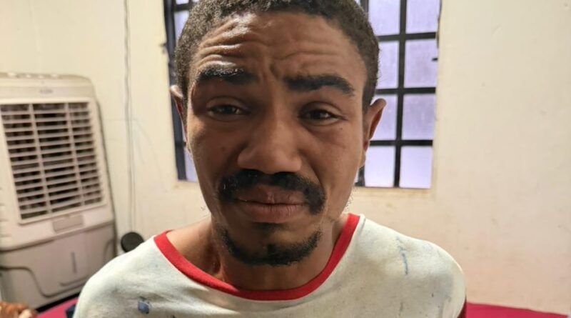 Homem com tornozeleira invade casa, ataca mulheres com marreta e facão e é preso durante tentativa de estupro em AraguaÃna