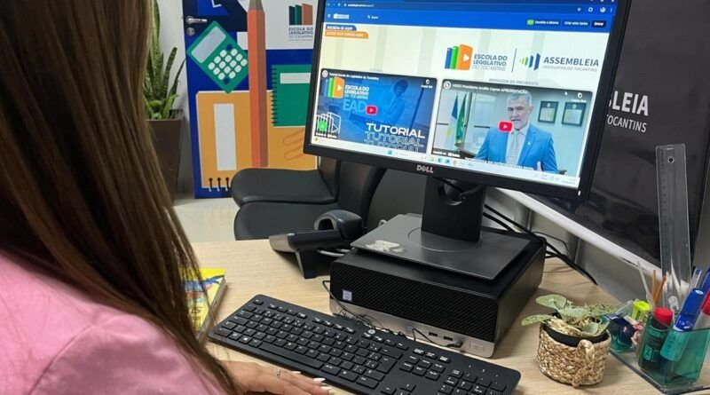 Inscrições abertas para 30 cursos gratuitos e online da Escola do  Legislativo do Tocantins