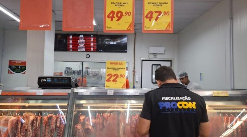 Procon aponta diferença de até 101% no preço da carne em Araguaína: veja onde comprar e economizar